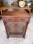 An Edwardian Solid Walnut Glazed Front Cabinet Carousel 3