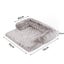 Pet Sofa Bed Dog Calming Cover Protector Cushion Plush Mat Gradient Brown Pet B Carousel 2