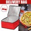 Hod Health & Home 16.5 Inch Red Insulated Food Delivery Cooler Bag Carousel 3