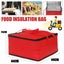 Hod Health & Home 16.5 Inch Red Insulated Food Delivery Cooler Bag Carousel 6