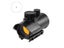 1x40 Red Dot Scope Sight Rifle Scope Green Red Dot Collimator Dot With Carousel 7