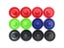 96mm 4sets/Pack ABS Air Table Hockey Disc Accessories Carousel 5