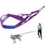 Dog Weight Pulling Harness Work Out Dog Sled Harness for Medium-Rose Carousel 1