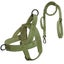 No Pull Dog Harness Reflective Escape Proof Adjustable (Army Green) Carousel 1
