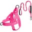 No Pull Dog Harness Reflective Escape Proof Adjustable (Rose Red) Carousel 1