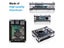 Acrylic Case Cooling Fan 4pcs Aluminum Heatsinks For Raspberry Pi 4 Carousel 5