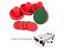 Air Hockey Goalies Game Tables Accessories Durable Pucks Felt Pusher Carousel 3