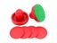 Air Hockey Pucks Paddles Pushers Replacement For Game Tables Red Green Carousel 3