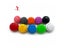 12pcs 24mm 30mm Copy Sanwa OBSF-30 OBSF-24 Push Button Snap For Arcade Game Carousel 4