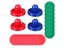 Hockey Air Pucks Puck Replacement Paddles Table Parts Carousel 3
