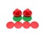Air Hockey Accessories 76mm Strikers Top Puck 1set Carousel 4