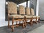 Set of 4 Os De Mouton Beech Tapestry Chairs Carousel 2