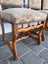Set of 4 Os De Mouton Beech Tapestry Chairs Carousel 3