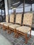 Set of 4 Os De Mouton Beech Tapestry Chairs Carousel 7
