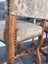 Set of 4 Os De Mouton Beech Tapestry Chairs Carousel 13