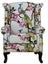 TNC Peacock Wing Chair, Black Carousel 6