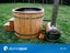 ROUND WOOD FIRED HOT TUB - ALPINE SPAS - ALTA Carousel 4