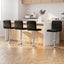 Artiss Bar Stools Black Leather Gas Lift Furniture For Home And Garden Carousel 7