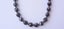 Vintage Art Deco French Jet Glass Beaded Necklace Carousel 2