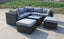 Aberdeen Outdoor Sofa, Out Door Furniture, Mix Grey, Elegant? Solved! Carousel 9