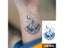 Semi-Permanent Temporary Tattoo Sticker For Men Boys Long-Lasting 1-2 Weeks Carousel 1