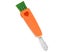 Cup Cleaning Mini Brush Carrot Shape 3 in 1 Multifunctional Bottle Lid Groove Carousel 1