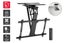 Kogan SmarterHome™ Motorised Flip Down TV Ceiling Mount for 32'' - 75'' TVs Carousel 1