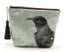 Luxurious Velvet Cosmetic Bags - Hushed Green Tui Carousel 1