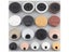 1PC Desk Table 60/80mm Plastic Cable Hole Cover Round Wire Tidy Grommet Carousel 3