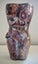 Eve with Snake in Raku Copper Penny ceramic vessel NZ Art Carousel 7