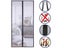 Anti Mosquito Insect Door Window Magnetic Net Automatic Closing Kitchen Curtain Carousel 3