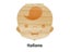 Spanish English Baby Wood Tooth Box For Milk Teeth Storage Carousel 1
