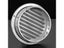 Stainless Steel 70/80/100mm Round Exterior Wall Air Vent Grille Insect Carousel 5