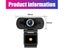 1080P HD Webcam USB 2.0 PC & Laptop Camera with Mic Carousel 3