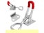 1pcs GH-4001-SS Stainless Steel Adjustable Toggle Locking Clamp Door Bolt Type Carousel 6
