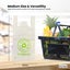 1000x Medium Reusable Plastic Singlet Shopping Bags 80% Recycled 38UM Compliant Carousel 2