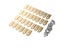 30PCS Trimmer Blade Lawn Mower Grass Replacement Trimmer Cutter Piece For Carousel 7
