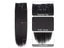 FASHION IDOL 8 Clips In Hair Extensions Long Straight Hairstyle Blonde 60CM Carousel 7