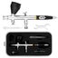 NEOECO NCT-SJ83 Dual Action Airbrush 9cc 1/3 Oz Fluid Cups Quick Remove Air Carousel 1