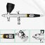 NEOECO NCT-SJ83 Dual Action Airbrush 9cc 1/3 Oz Fluid Cups Quick Remove Air Carousel 4