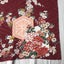 Vintage Silk Japanese Floral Fabric Piece Carousel 14