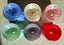 Six vintage glass painted egg cups - beautiful condition Carousel 10