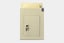 Protex Wall Drop Box w/ Adjustable Chute WDC-160 - Cream Carousel 3