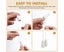 12pcs Window Blind Wood Cord Knobs Wooden Hanging Ball Blind Drops Pull Ends Carousel 6