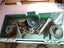 MICROSCOPE LENS +CLOCK BITS BOX LOT Carousel 3