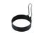 2 Pack Stainless Steel Nonstick Egg Rings Pancake Mold Cooking - Black Carousel 1