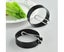 2 Pack Stainless Steel Nonstick Egg Rings Pancake Mold Cooking - Black Carousel 2