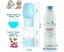 2 in1 Puppy Dog Cat Pet Water Bottle Blue Carousel 1