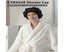 1PC Shower Cap Terry Cloth Lined EVA Exterior Reusable Triple Layer Black Carousel 7
