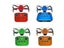 For DJI Mini 2/MINI 2 SE Stickers Skin Protective Drone Body Arm Remote Control Carousel 4